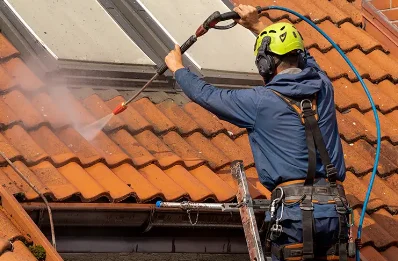 Démoussage et hydrofuge de toiture à Deville